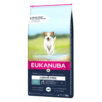 Eukanuba Adult Small & Medium Grain Free Ocean Fish 12kg