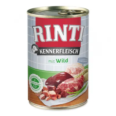 Konzerva Rinti Kennerfleisch zvěřina 400g