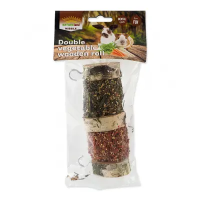 Pochoutka Nature Land Nibble válec dva druhy zeleniny 160g