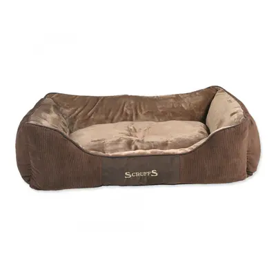 Pelíšek Scruffs Chester Box Bed 90cm čokoládový