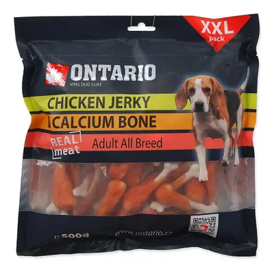 Ontario Snack Chicken Jerky + Calcium 500g