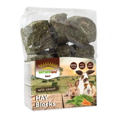 Seno Nature Land Hay bloky s mrkví 600g