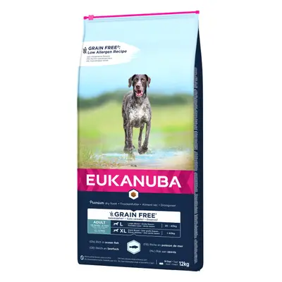 Eukanuba Adult Large & Giant Grain Free Ocean Fish 12kg