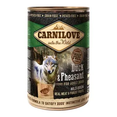 Konzerva Carnilove Wild Meat Duck & Pheasant 400g