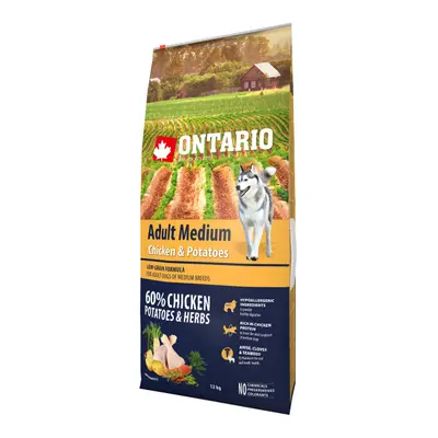 Ontario Adult Medium Chicken & Potatoes 12kg