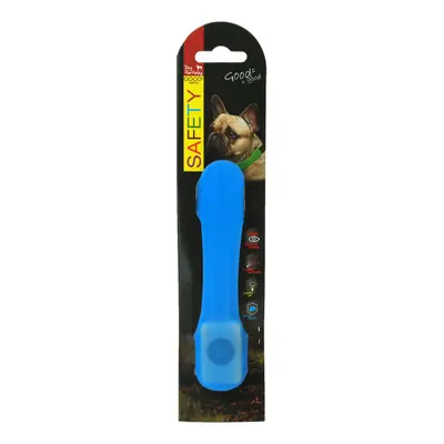 Návlek Dog Fantasy LED svítící modrý 15cm