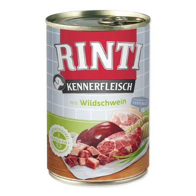 Konzerva Rinti Kennerfleisch divočák 400g