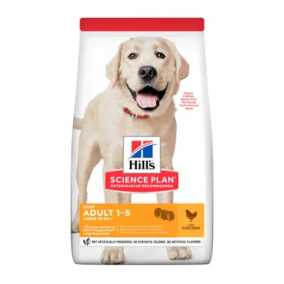 Hill´s Science Plan Canine Adult Light Large Breed Chicken 18kg