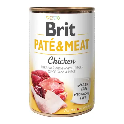 Konzerva Brit Paté & Meat Chicken 400g