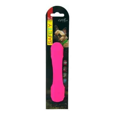 Návlek Dog Fantasy LED svítící růžový 15cm