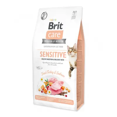 Brit Care Cat Grain-Free Sensitive Healthy Digestion & Delicate Taste 7kg