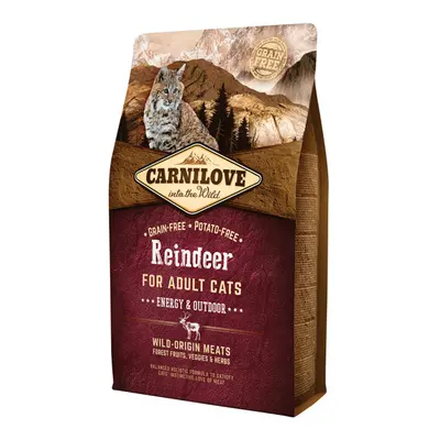 Carnilove Reindeer Adult Cats – Energy and Outdoor 2kg