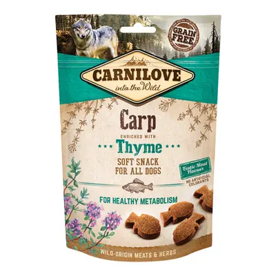 Carnilove Dog Semi Moist Snack Carp enriched with Thyme 200g