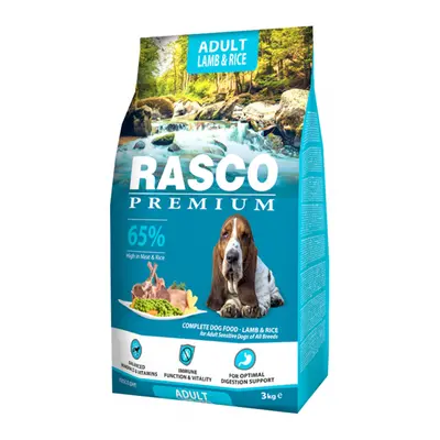 Rasco Premium Adult Lamb & Rice 3kg