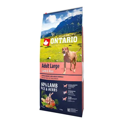 Ontario Adult Large Lamb & Rice 12kg