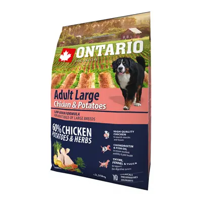 Ontario Adult Large Chicken & Potatoes 2,25kg