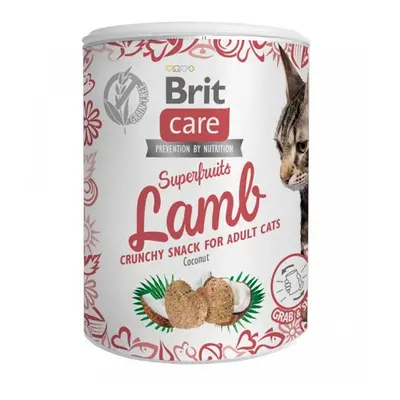 Brit Care Cat Snack Superfruits Lamb 100g