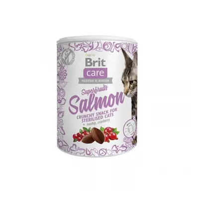 Brit Care Cat Snack Superfruits Salmon 100g