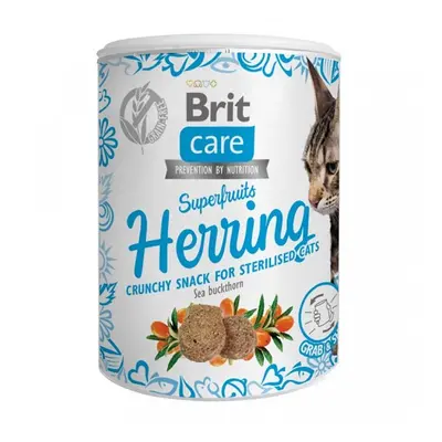 Brit Care Cat Snack Superfruits Herring 100g