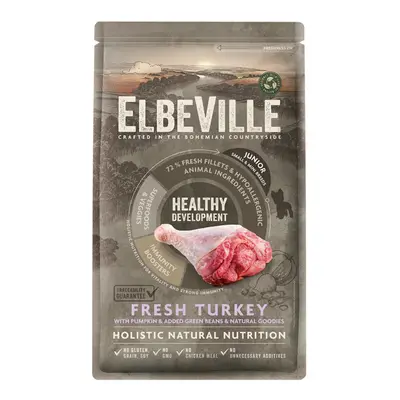 ELBEVILLE Puppy and Junior Mini Fresh Turkey Healthy Development 1,4kg