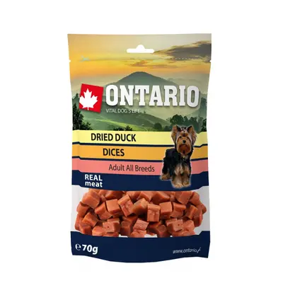 Ontario Snack Duck Dice Small dog 70 g