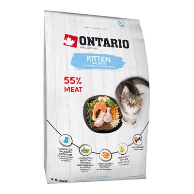 Ontario Kitten Salmon 6,5 kg