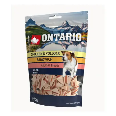 Ontario Snack Chicken Jerky Sandwich 70g