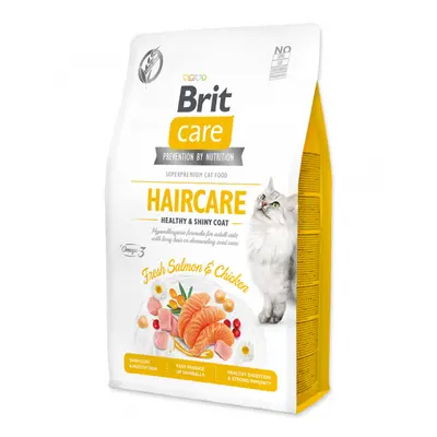 Brit Care Cat Grain-Free Haircare Healthy & Shiny Coat 2kg