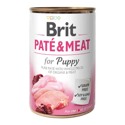 Konzerva Brit Paté & Meat Puppy 400g