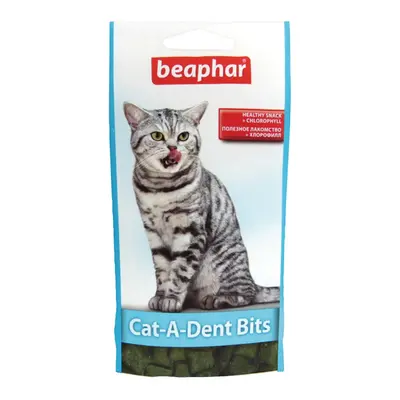 Pochoutka pro zdravé zuby Beaphar Cat-A-Dent Bits 35 g