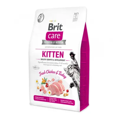 Brit Care Cat Grain-Free Kitten Healthy Growth & Development 2kg