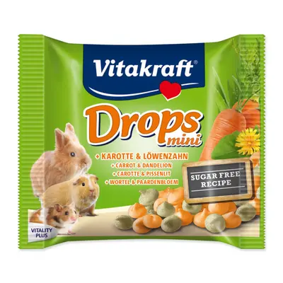 Drops Vitakraft Happy Karotte Rabbit 40g