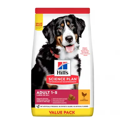 Hill's Science Plan Canine Adult Large Breed Chicken 12+2kg zdarma