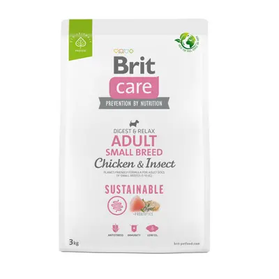 Brit Care Dog Sustainable Adult Small Breed 3kg