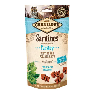 Carnilove Cat Semi Moist Snack Sardine enriched with Parsley 50g