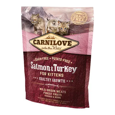 Carnilove Salmon and Turkey Kittens – Healthy Growth 400g