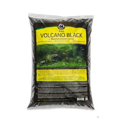 Volcano Black Rataj černý akvarijní substrát 2l