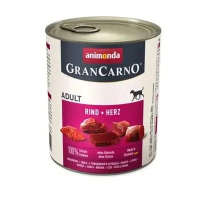 Konzerva Animonda Gran Carno Adult se srdcem 800g