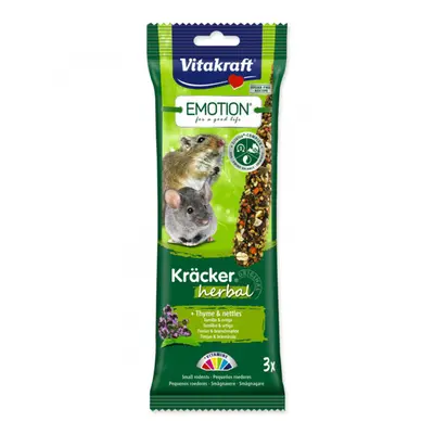 Tyčinky Vitakraft Emotion kracker herbal 3ks