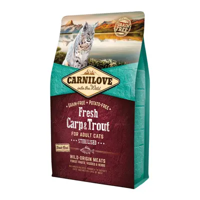 Carnilove Fresh Carp & Trout Sterilised for Adult cats 2kg