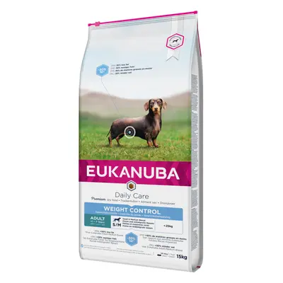 Eukanuba Daily Care Small & Medium Weight & Control 15kg