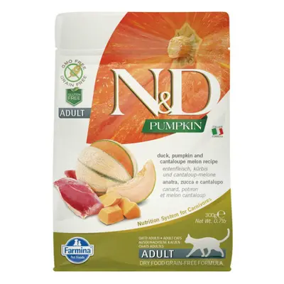 N & D GF Pumpkin CAT Duck & Cantaloupe melon 300g