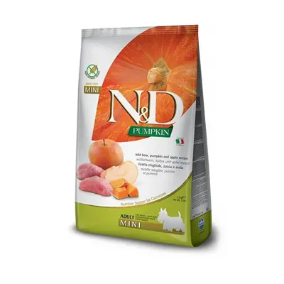 N&D Pumpkin Dog Adult Mini Boar & Apple 2,5kg