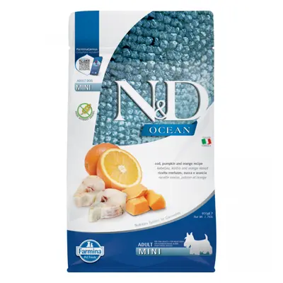 N&D Ocean Dog Adult Mini Codfish&Pumpkin&Orange 800g