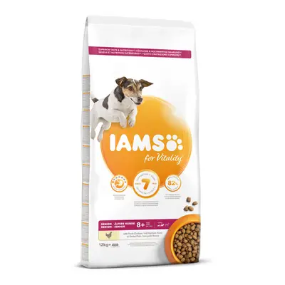 IAMS Dog Senior Small & Medium Chicken 12kg