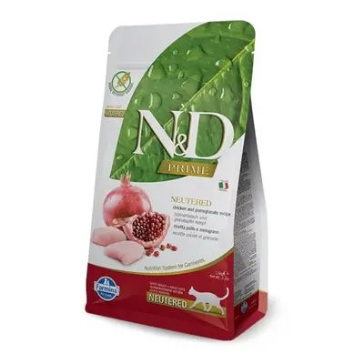 N&D Prime Cat Neutered Chicken & Pomegranate 1,5kg