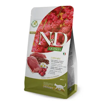 N & D GF Quinoa CAT Urinary Duck & Cranberry 300g