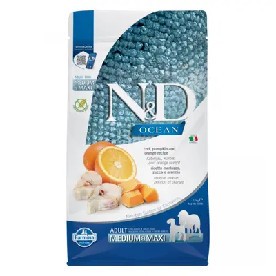 N&D Ocean Dog Adult Medium/Maxi Codfish&Pumpkin&Orange 2,5kg