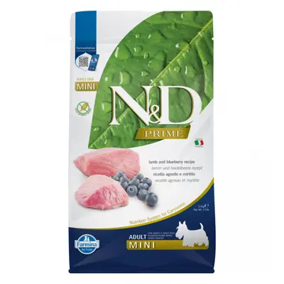 N&D Prime Dog Adult Mini Lamb & Blueberry 2,5kg