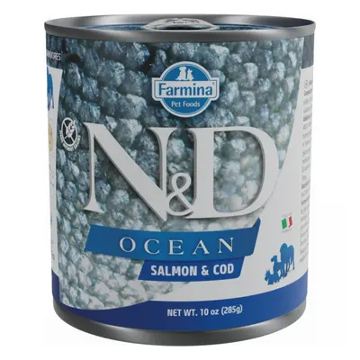 Konzerva N&D Ocean Dog Adult Salmon&Codfish 285g